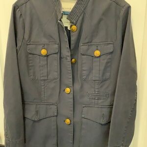 JACKET/BLAZER DENIM & SUPPLY by RALPH LAUREN. sz xl Dark  Blue Military style
